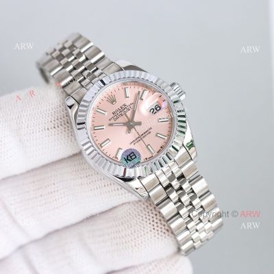 Clean Factory Rolex Datejust swiss 2671 Green Face Watch 28mm 
